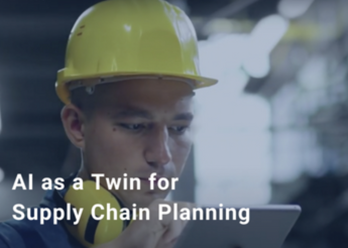 AI as a Twin for Supply Chain Planning