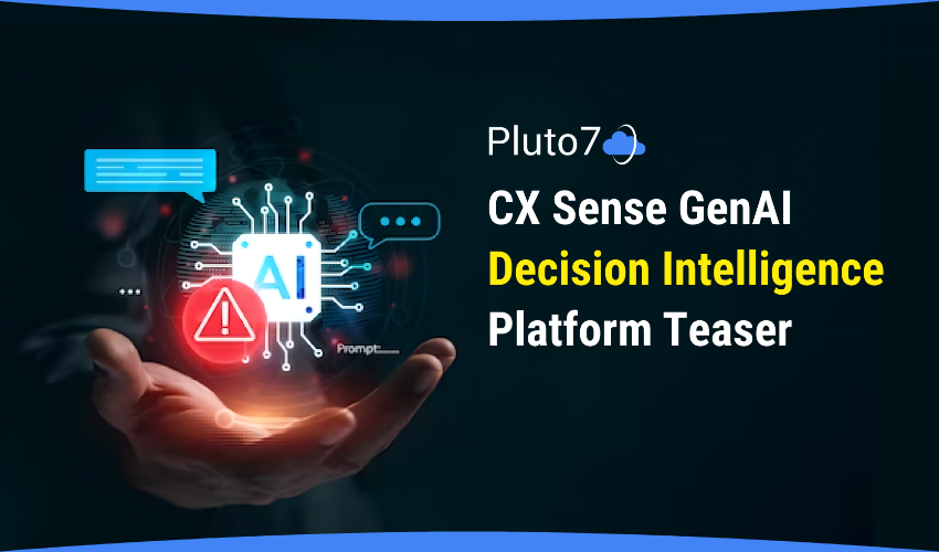 CX Sense GenAI Decision Intelligence Platform Teaser